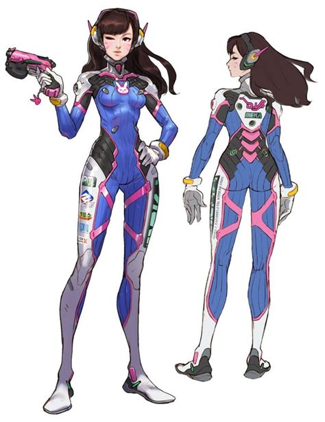 The Art Of Overwatch Character Design Sketches Female Character Design