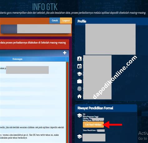 Pemerintah menjadikan sekolah paud sebagai dasar untuk perkembangan pendidikan di indonesia, karena sekolah ini sebagai cikal bakal generasi. DapodikOnline.Com_Panduan Aplikasi Pendidikan untuk Guru ...