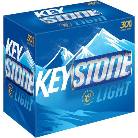 Keystone Light Lager Beer 30 Pack 12 Fl Oz Cans