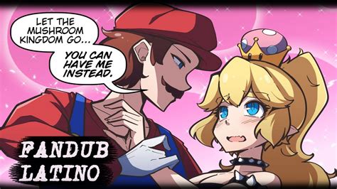 Mario Vs Bowsette Version Anime Fandub Latino Youtube