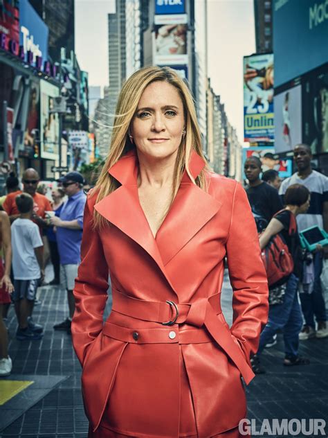 Samantha Bee Is The Razor Tongued Front Woman For Our Collective Conscience Glamour