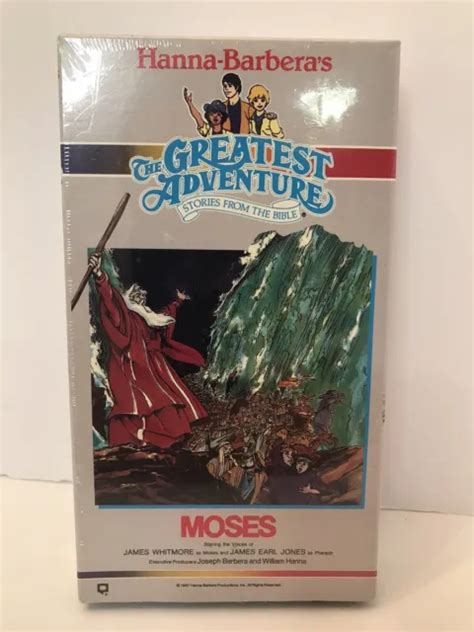 Sealed Hanna Barberas The Greatest Adventure Moses Vhs Stories From