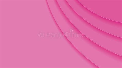 Abstract Soft Pink Background In Paper Cut Style Stock Vector