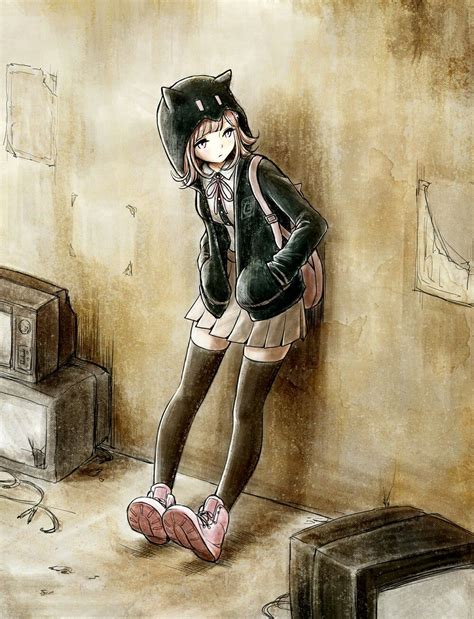 Chiaki Alleycat Nanami Chiaki Nanami Danganronpa