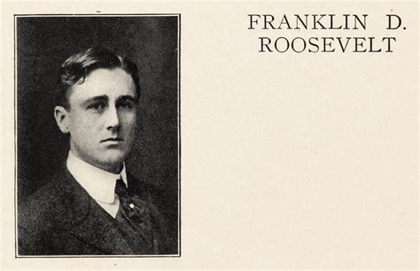Hakes Franklin D Roosevelt 1904 Harvard Class Yearbook