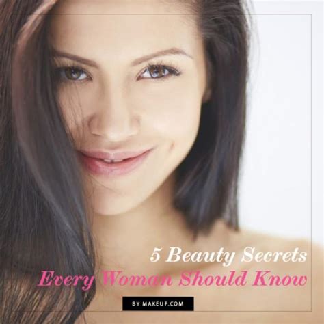 5 Beauty Secrets Every Woman Should Know Weddbook