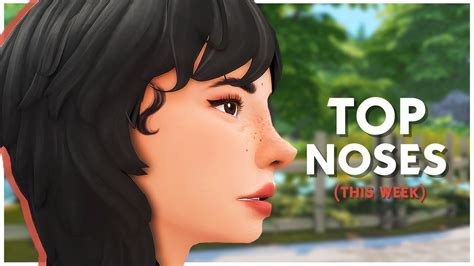 😍 Nose Cas Presets You Need In Your Game Sims 4 Maxis Match Custom