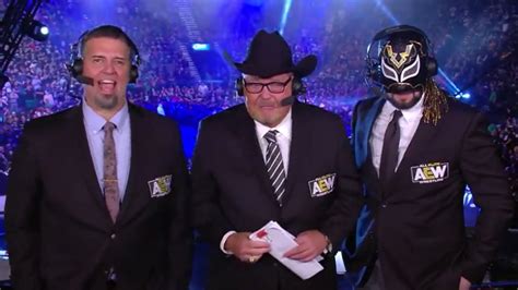 Excalibur Reveals Aew Commentary Advice From Jim Ross Cultaholic