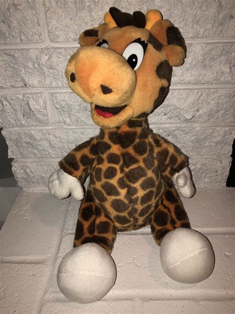 16 Vintage 2001 Geoffrey Giraffe Stuffed Animal Ny Square Plush Toys R