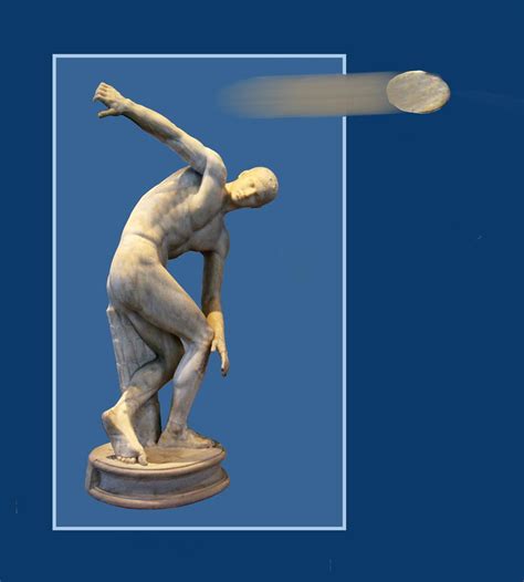 Diskuswerfer — 1896 sportler der ddr beim wurf, 1953 der diskuswurf, auch. Der Diskuswerfer (The discus-thrower) | Zur ...