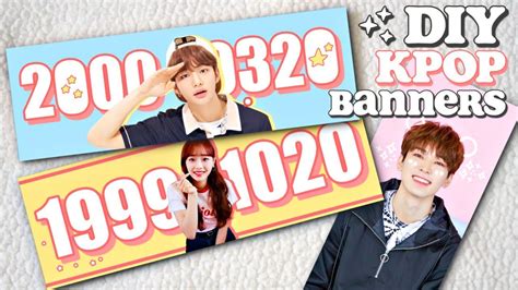 Como Hacer Un Banner Kpop Ejemplos De Banners Creativos