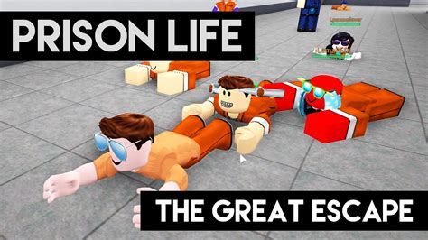 Prison Life The Great Escape Roblox Prison Life Youtube