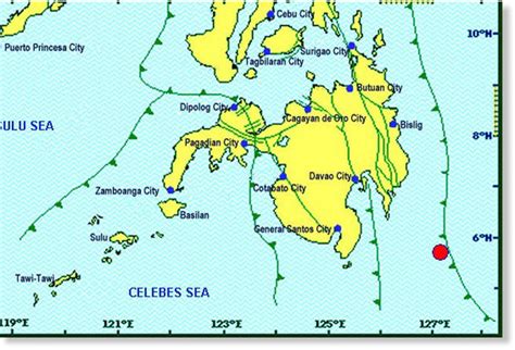5.0 quake philippines sea, 20 km southeast of tandag city, philippines, 27 jun 3:14 pm (gmt +8) #3: 171 aftershocks recorded after 7.2 magnitude earthquake in ...