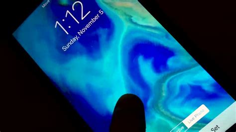 Iphone X Fluid Live Wallpaper On Iphone 8 Plus Youtube