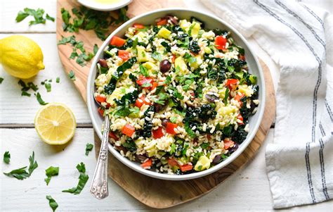 Mediterranean Brown Rice Salad Nourishing Meals