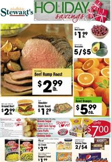 Love whole foods simply because i can get hot foods or salad or even the hot deli with yummy pizzas and it's freshly made each day! Stewart's Weekly Ad Specials