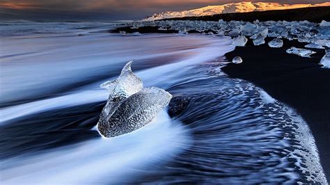 Photography Of Jokulsarlon Glacier Lagoon Iceland Hd Photography