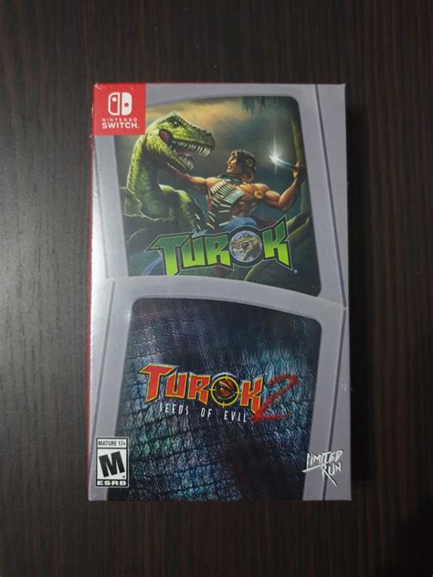 Turok Turok 2 Seeds Of Evil Switch Limited Run Games Video Gaming