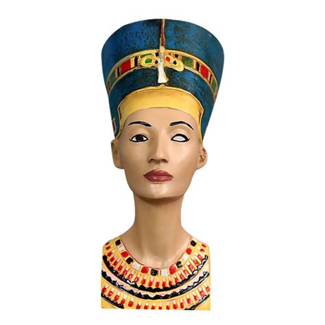 Buy Winomo Egyptian Pharaoh Queen Sculpture Nefertiti Bust Figurine