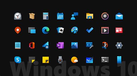 Windows Customs Iconic Icons Windows 10 X