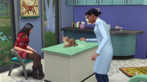 The Sims 4 Cats Dogs Veterinarian Official Gameplay Trailer 079 Sims