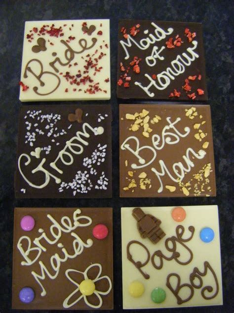Chocolate Wedding Favours Cocoas