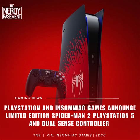 The Nerdy Basement On Twitter The Spiderman2 Limited Edition Playstation5 Bundle Will Be
