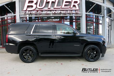 Chevrolet Tahoe With 22in Black Rhino Karoo Wheels Exclusively From