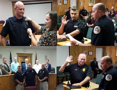 South Congaree Police Department Swears In Two Officers Promotes Another
