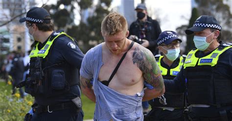 Arrests Made As Australian Protesters Rally Against Strict Lockdown Measures