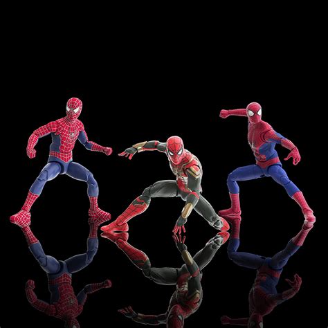 Profile Marvel Legends Spider Man No Way Home 3 Pack