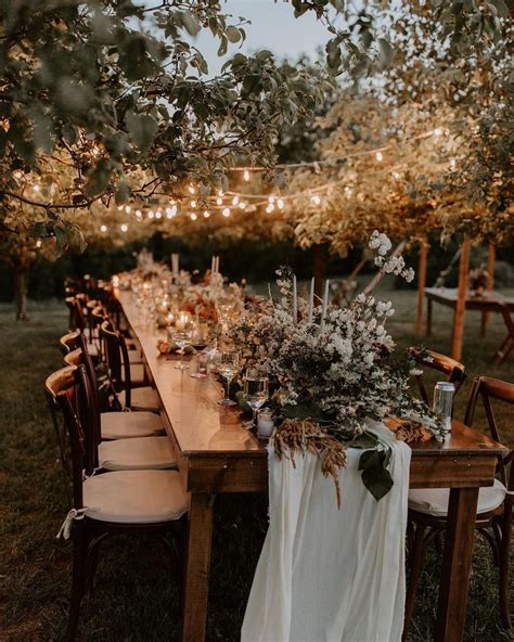 A Rustic Outdoor Wedding Reception In Stowe Vermont Click To See