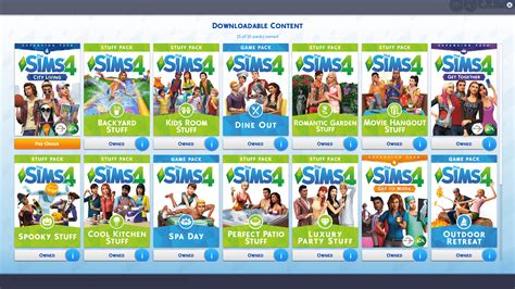 Sims 4 Tous Les Packs Prix Automasites