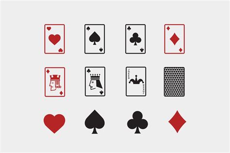 12 Playing Card Icons ~ Icons ~ Creative Market