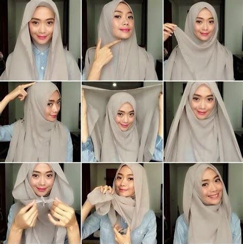 Cara Memakai Hijab Pashmina Simple Dan Hits Terbaru 2018