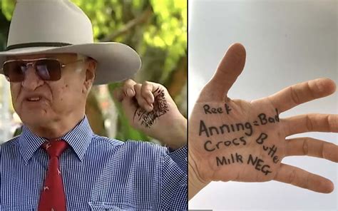 Katter Staffer Wonders Why He Even Bothers Writing Notes On Bobs Hands Anymore — The Betoota