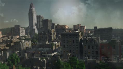 Abandon Post Apocalyptic City Minecraft Map