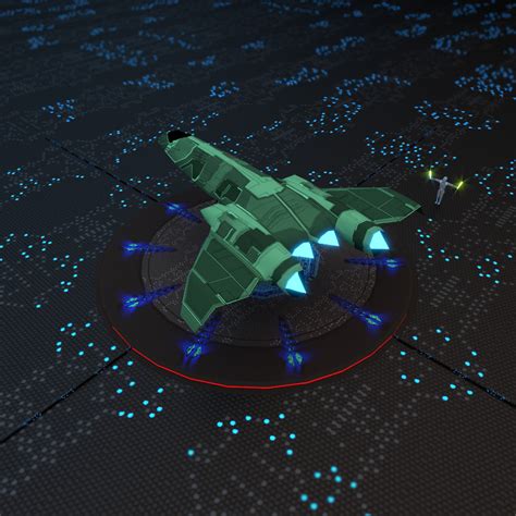 Low Poly Spaceship By Pinarci On Deviantart