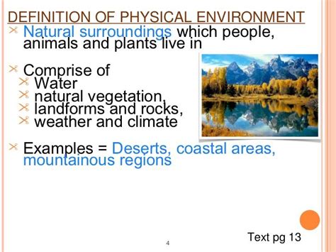 Examples Of Physical Environment Physical And Human Environment Blog