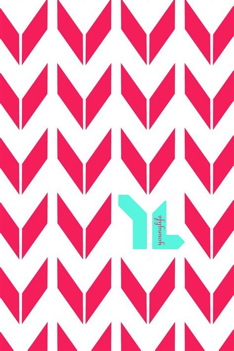 Iphone 5 Wallpaper Chevron And Younglife Coralmint