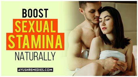 how to boost sexual stamina power and libido in men youtube