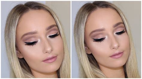 Glitter Liner And Cut Crease Client Makeup Tutorial ♡ Jasmine Hand Youtube