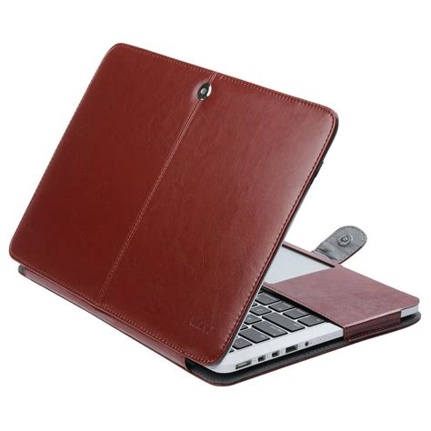 Ulak Macbook Pro 13 Retina Case Premium Pu Leather Sleeve Folio Cover