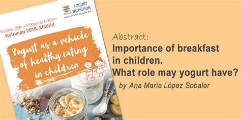 According to health experts, it is indeed the most important meal. Abstract: Importance of breakfast in children. What role ...
