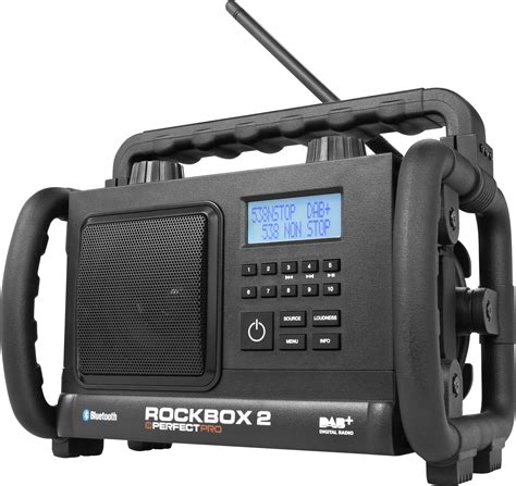 Perfectpro Rockbox 2 Workplace Radio Dab Fm Aux Bluetooth