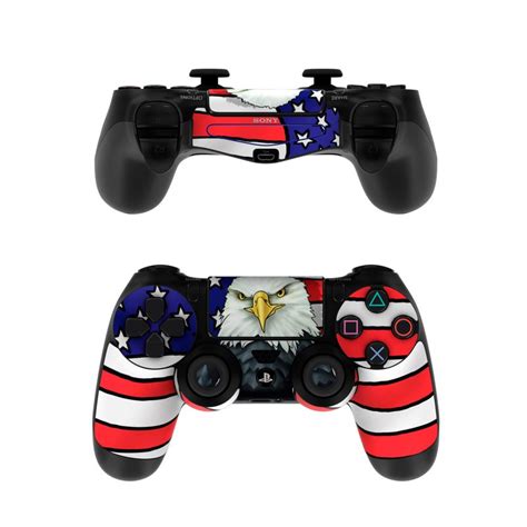 Sony Ps4 Controller Skin Kit American Eagle By Flags Decalgirl