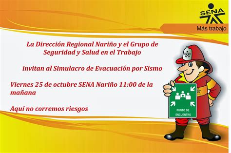 Simulacro de evacuación con la supervisión del cuerpo de bomberos quienes calificaron como excelente la tarea de evacuación. Centro Internacional de Producción Limpia- Lope: 25 de ...
