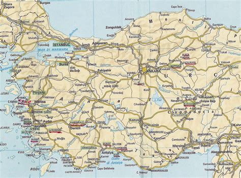 Turchia mappa di scott jessop. Gli Amici della SAIA - Viaggio in Turchia