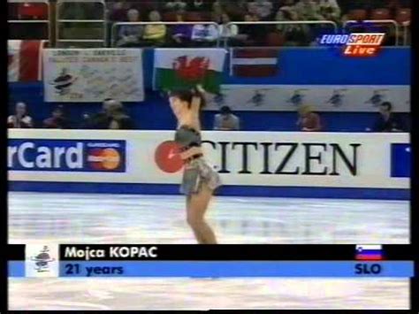 Sans lol im your buddy chumbuddy pal friend amigo lol lets be chumbuddies and not chumbullies dont forget to subscribe, like (dislike. Mojca Kopac 1997 Worlds Short Program - YouTube