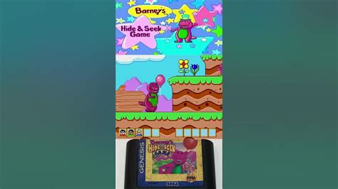 Barneys Hide And Seek Game Sega Genesis Youtube